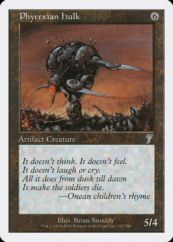 Phyrexian Hulk [Seventh Edition] | Dragon's Lair Comics and Fantasy Houston TX