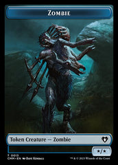Eldrazi Spawn // Zombie (0013) Double-Sided Token [Commander Masters Tokens] | Dragon's Lair Comics and Fantasy Houston TX