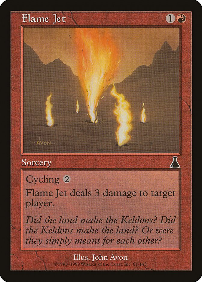 Flame Jet [Urza's Destiny] | Dragon's Lair Comics and Fantasy Houston TX