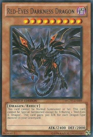 Red-Eyes Darkness Dragon [WCPP-EN009] Rare | Dragon's Lair Comics and Fantasy Houston TX