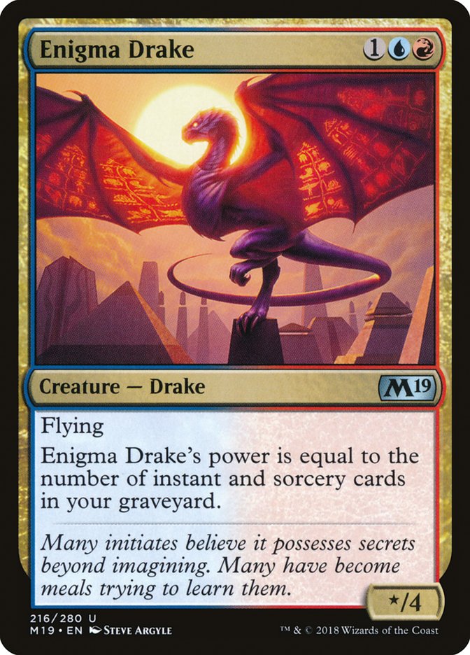 Enigma Drake [Core Set 2019] | Dragon's Lair Comics and Fantasy Houston TX