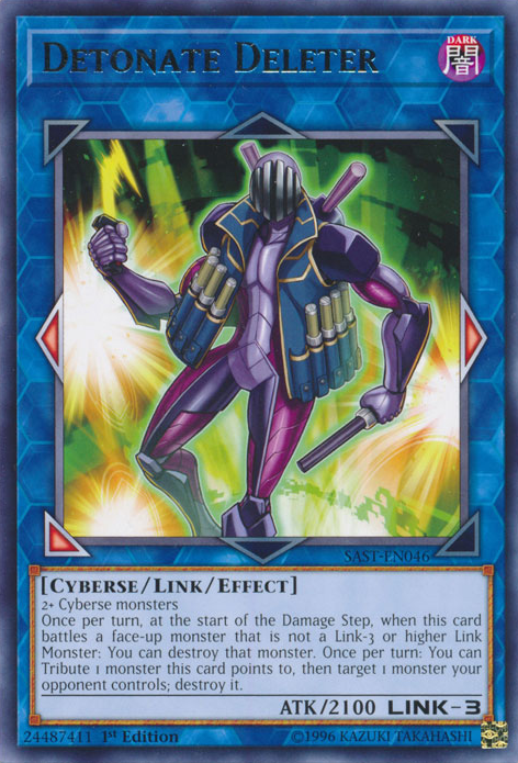 Detonate Deleter [SAST-EN046] Rare | Dragon's Lair Comics and Fantasy Houston TX