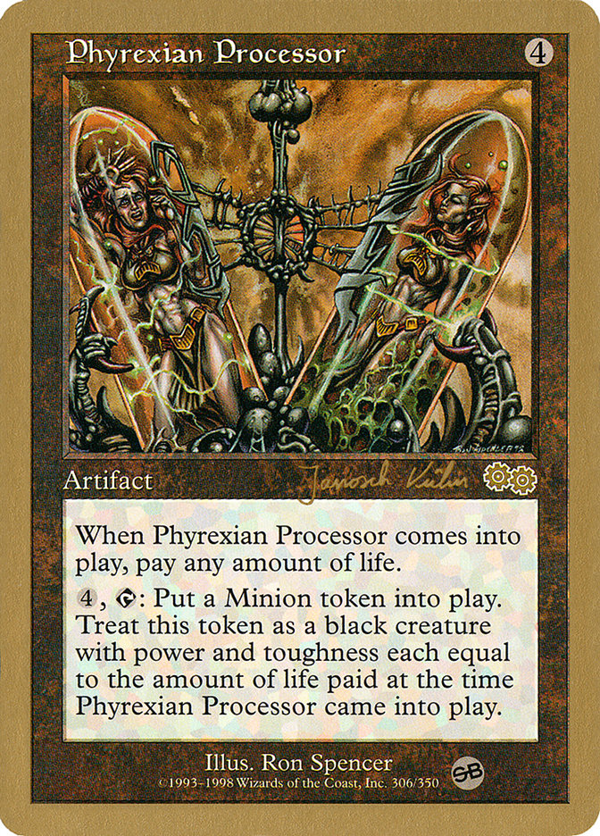Phyrexian Processor (Janosch Kuhn) (SB) [World Championship Decks 2000] | Dragon's Lair Comics and Fantasy Houston TX
