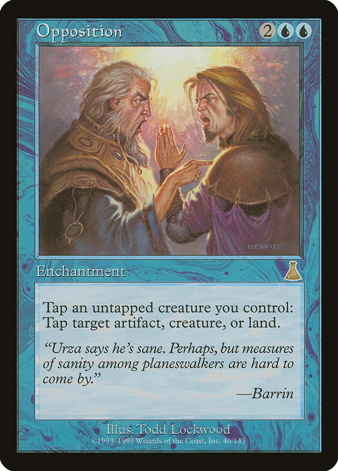 Opposition [Urza's Destiny] | Dragon's Lair Comics and Fantasy Houston TX