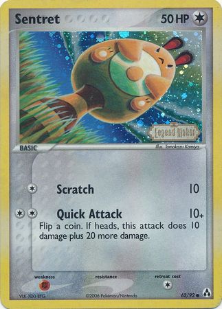 Sentret (62/92) (Stamped) [EX: Legend Maker] | Dragon's Lair Comics and Fantasy Houston TX