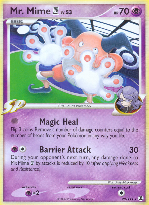Mr. Mime (28/111) [Platinum: Rising Rivals] | Dragon's Lair Comics and Fantasy Houston TX