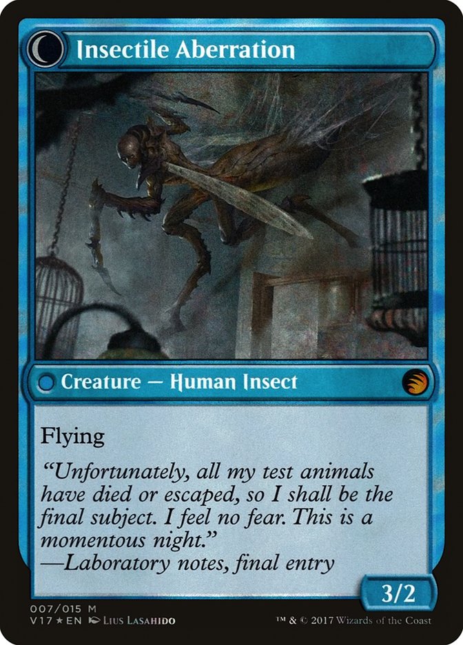 Delver of Secrets // Insectile Aberration [From the Vault: Transform] | Dragon's Lair Comics and Fantasy Houston TX