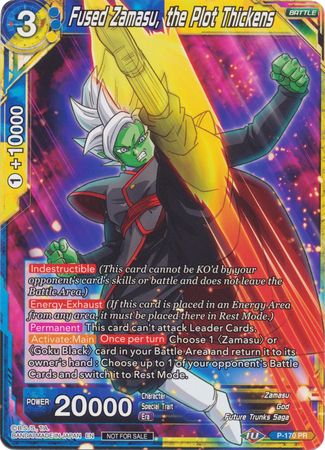 Fused Zamasu, the Plot Thickens (P-170) [Promotion Cards] | Dragon's Lair Comics and Fantasy Houston TX