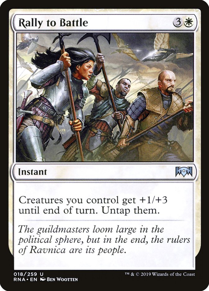 Rally to Battle [Ravnica Allegiance] | Dragon's Lair Comics and Fantasy Houston TX