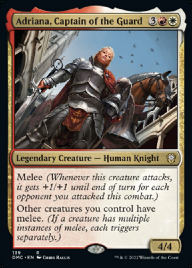 Adriana, Captain of the Guard [Dominaria United Commander] | Dragon's Lair Comics and Fantasy Houston TX