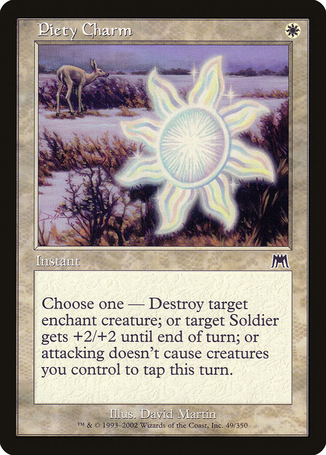 Piety Charm [Onslaught] | Dragon's Lair Comics and Fantasy Houston TX