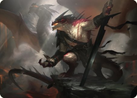 Rivaz of the Claw Art Card [Dominaria United Art Series] | Dragon's Lair Comics and Fantasy Houston TX