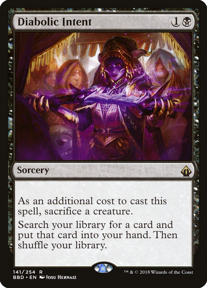 Diabolic Intent [Battlebond] | Dragon's Lair Comics and Fantasy Houston TX