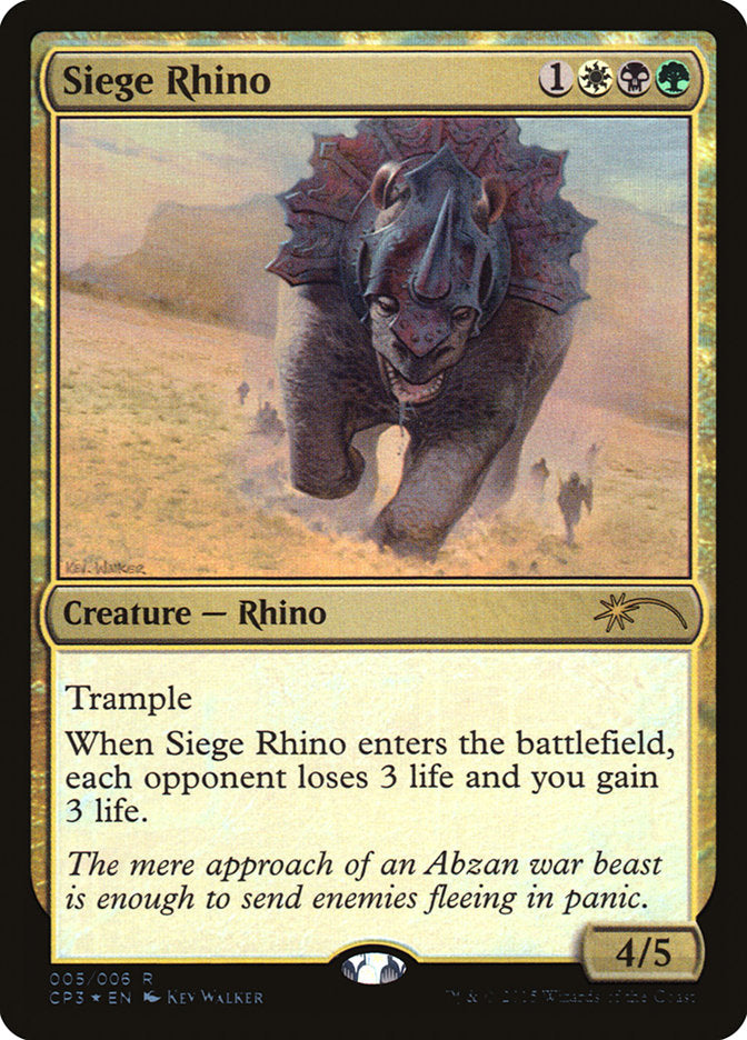 Siege Rhino [Magic Origins Clash Pack] | Dragon's Lair Comics and Fantasy Houston TX