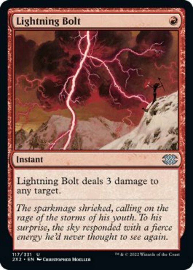 Lightning Bolt [Double Masters 2022] | Dragon's Lair Comics and Fantasy Houston TX