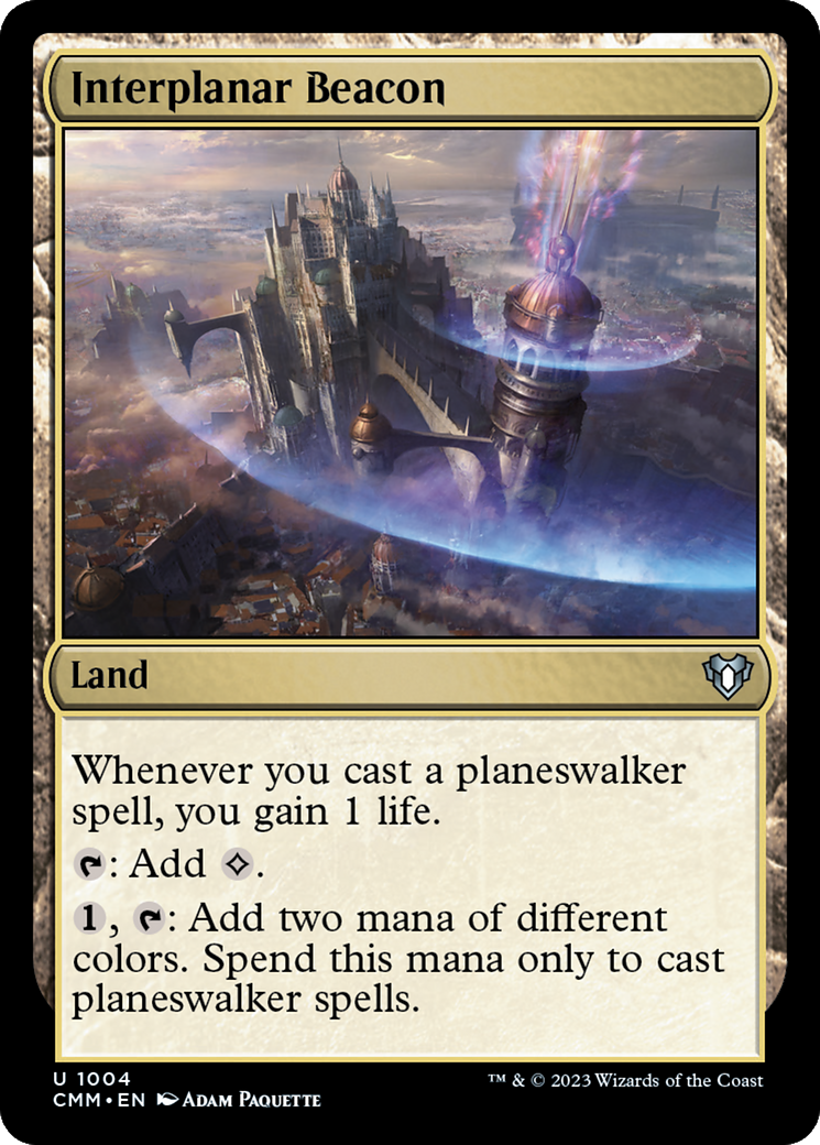 Interplanar Beacon [Commander Masters] | Dragon's Lair Comics and Fantasy Houston TX