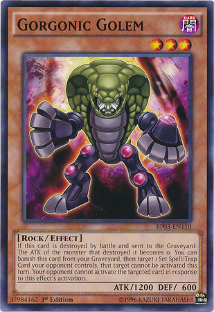 Gorgonic Golem [BP03-EN110] Common | Dragon's Lair Comics and Fantasy Houston TX