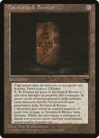 Bronze Tablet (Italian) - "Tavoletta di Bronzo" [Renaissance] | Dragon's Lair Comics and Fantasy Houston TX