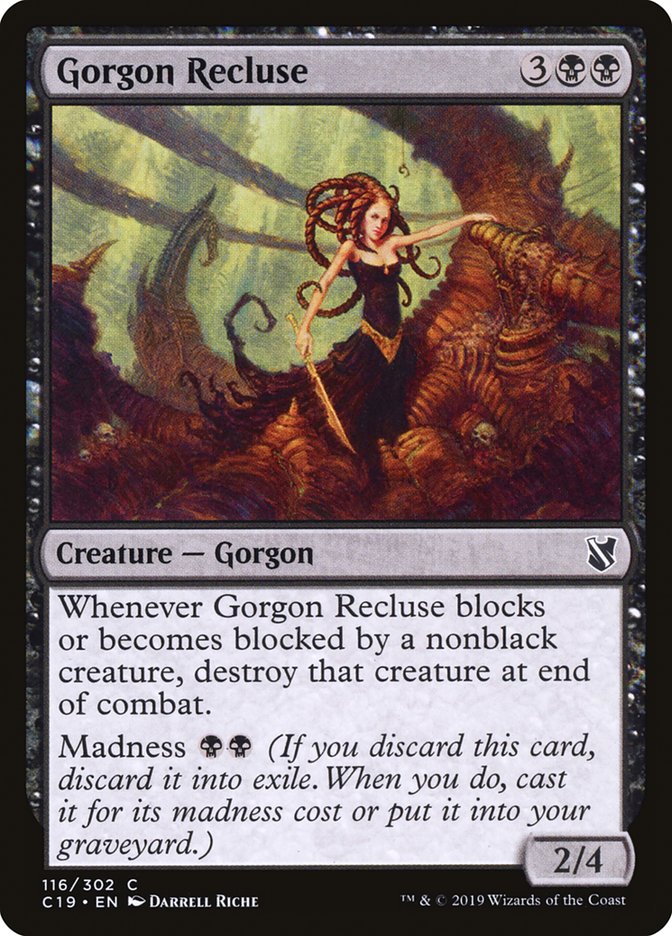 Gorgon Recluse [Commander 2019] | Dragon's Lair Comics and Fantasy Houston TX