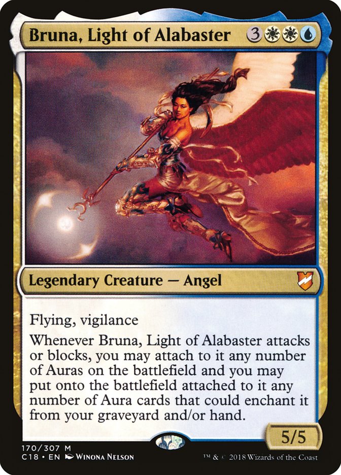 Bruna, Light of Alabaster [Commander 2018] | Dragon's Lair Comics and Fantasy Houston TX
