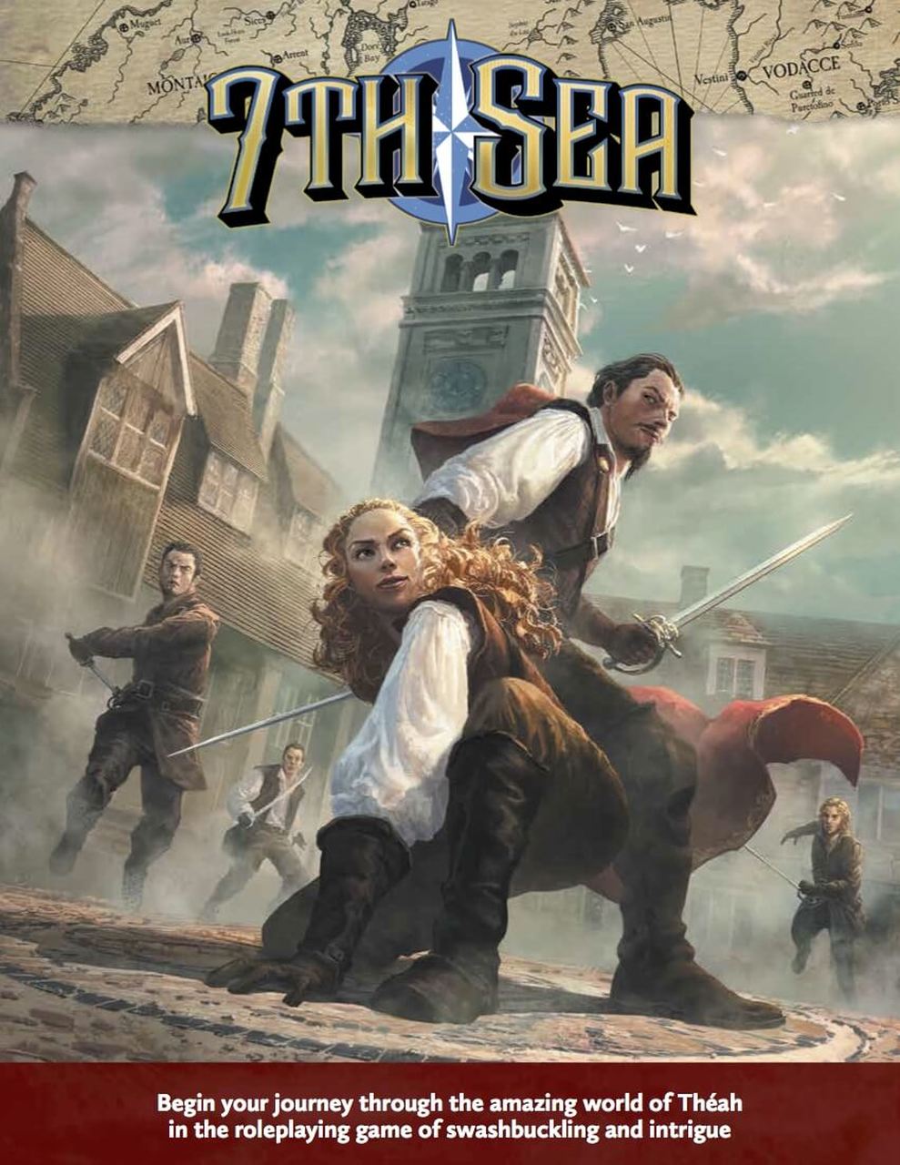 7th Sea RPG Gamamaster's Screen | Dragon's Lair Comics and Fantasy Houston TX