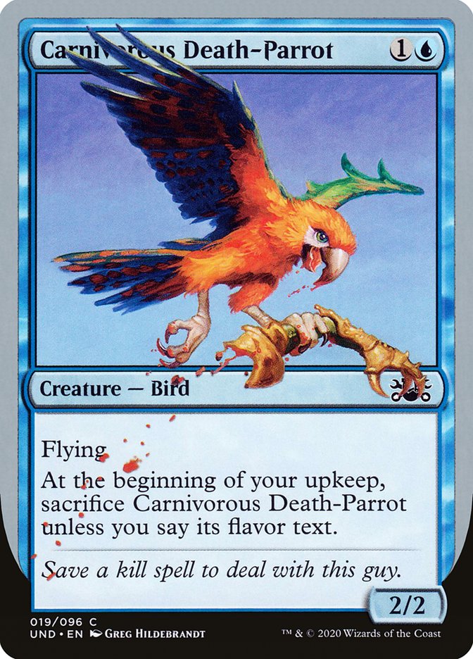 Carnivorous Death-Parrot [Unsanctioned] | Dragon's Lair Comics and Fantasy Houston TX
