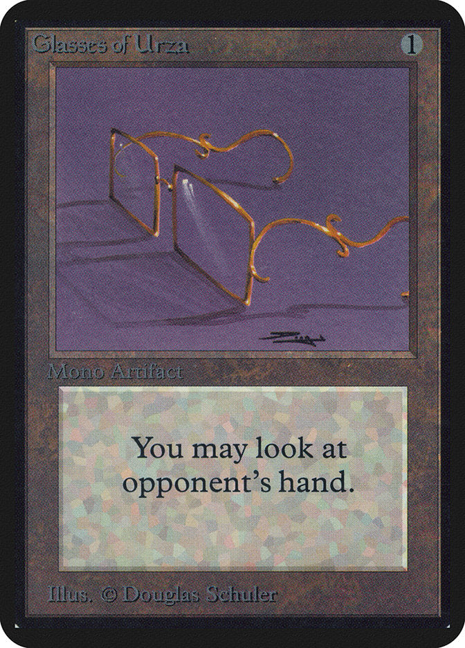 Glasses of Urza [Alpha Edition] | Dragon's Lair Comics and Fantasy Houston TX