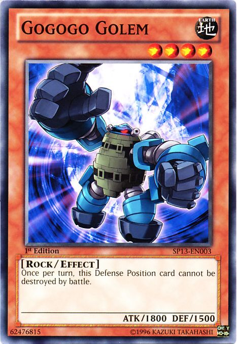 Gogogo Golem [SP13-EN003] Common | Dragon's Lair Comics and Fantasy Houston TX