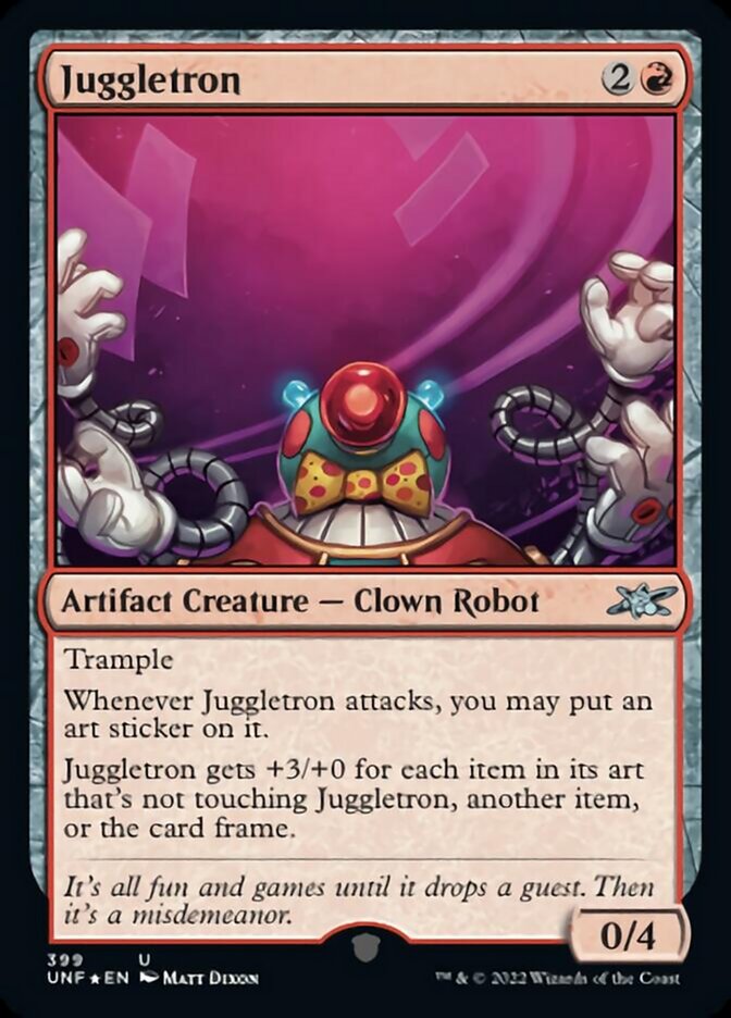 Juggletron (Galaxy Foil) [Unfinity] | Dragon's Lair Comics and Fantasy Houston TX
