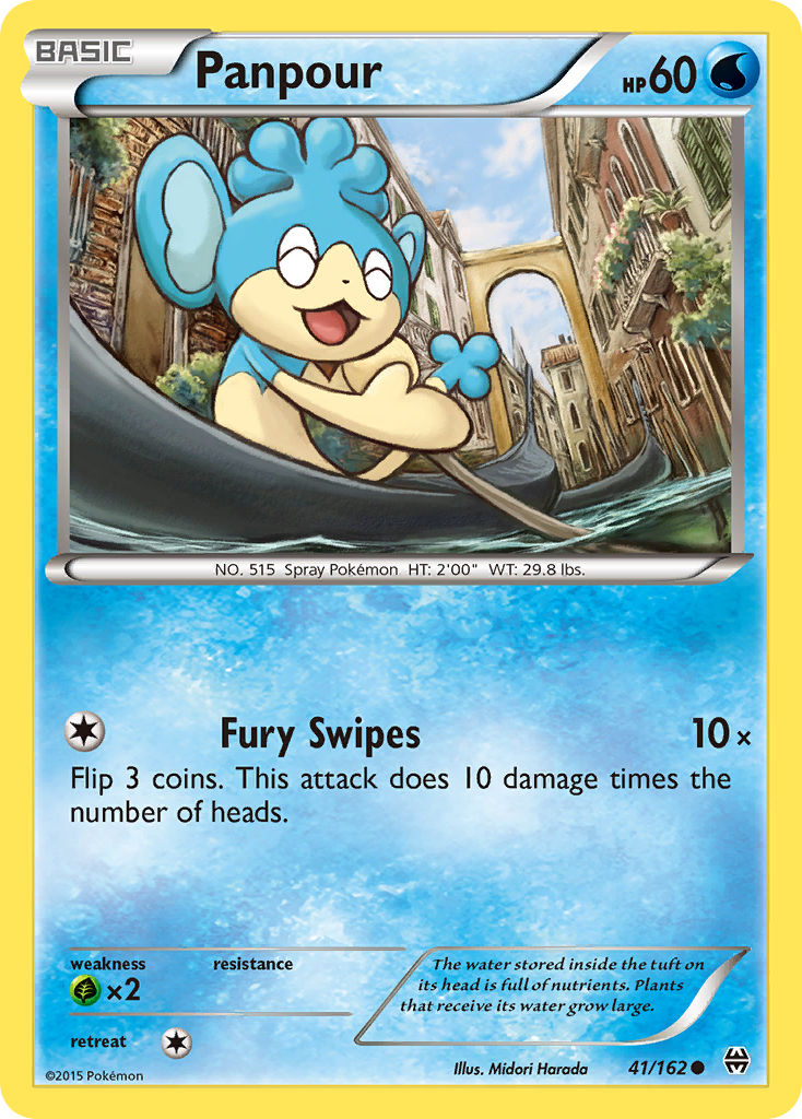 Panpour (41/162) [XY: BREAKthrough] | Dragon's Lair Comics and Fantasy Houston TX