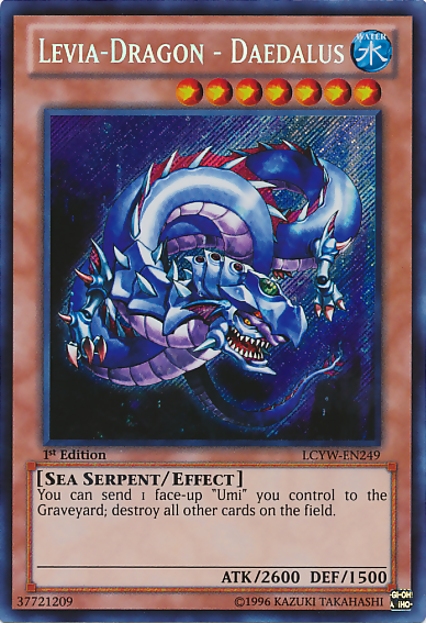 Levia-Dragon - Daedalus [LCYW-EN249] Secret Rare | Dragon's Lair Comics and Fantasy Houston TX
