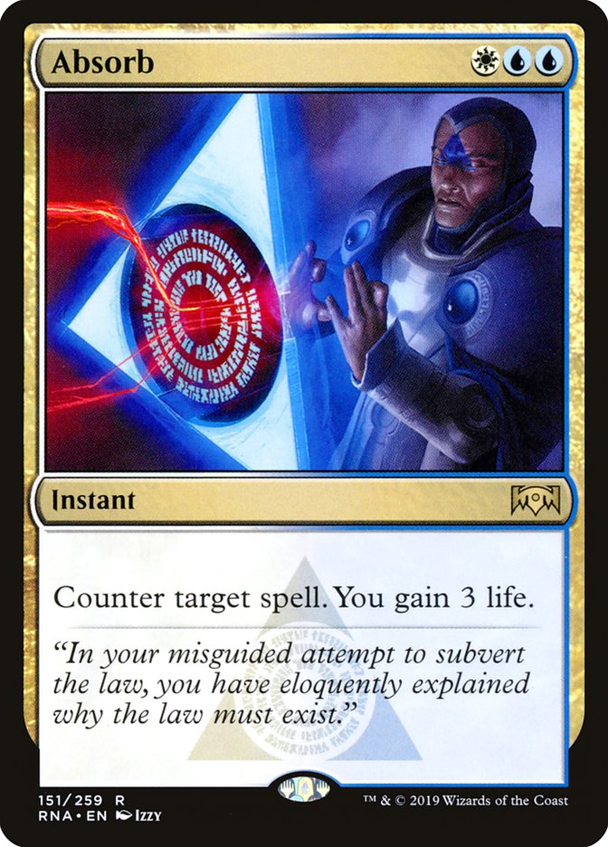 Absorb [Ravnica Allegiance] | Dragon's Lair Comics and Fantasy Houston TX