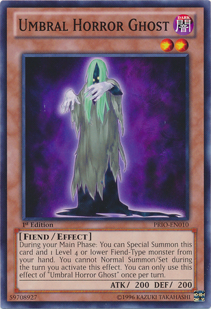 Umbral Horror Ghost [PRIO-EN010] Common | Dragon's Lair Comics and Fantasy Houston TX