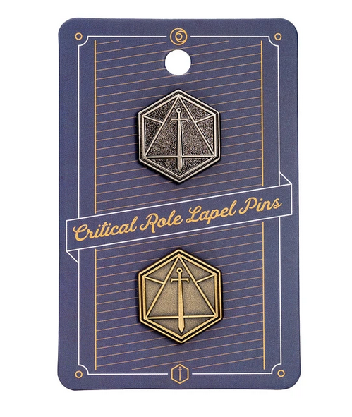 Critical Role Lapel Pin | Dragon's Lair Comics and Fantasy Houston TX