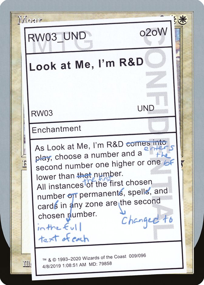 Look at Me, I'm R&D [Unsanctioned] | Dragon's Lair Comics and Fantasy Houston TX