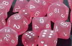 Chessex Frosted: 12mm D6 Pink 36 ct | Dragon's Lair Comics and Fantasy Houston TX