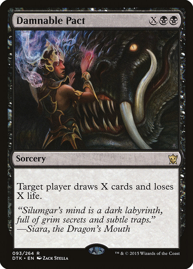Damnable Pact [Dragons of Tarkir] | Dragon's Lair Comics and Fantasy Houston TX