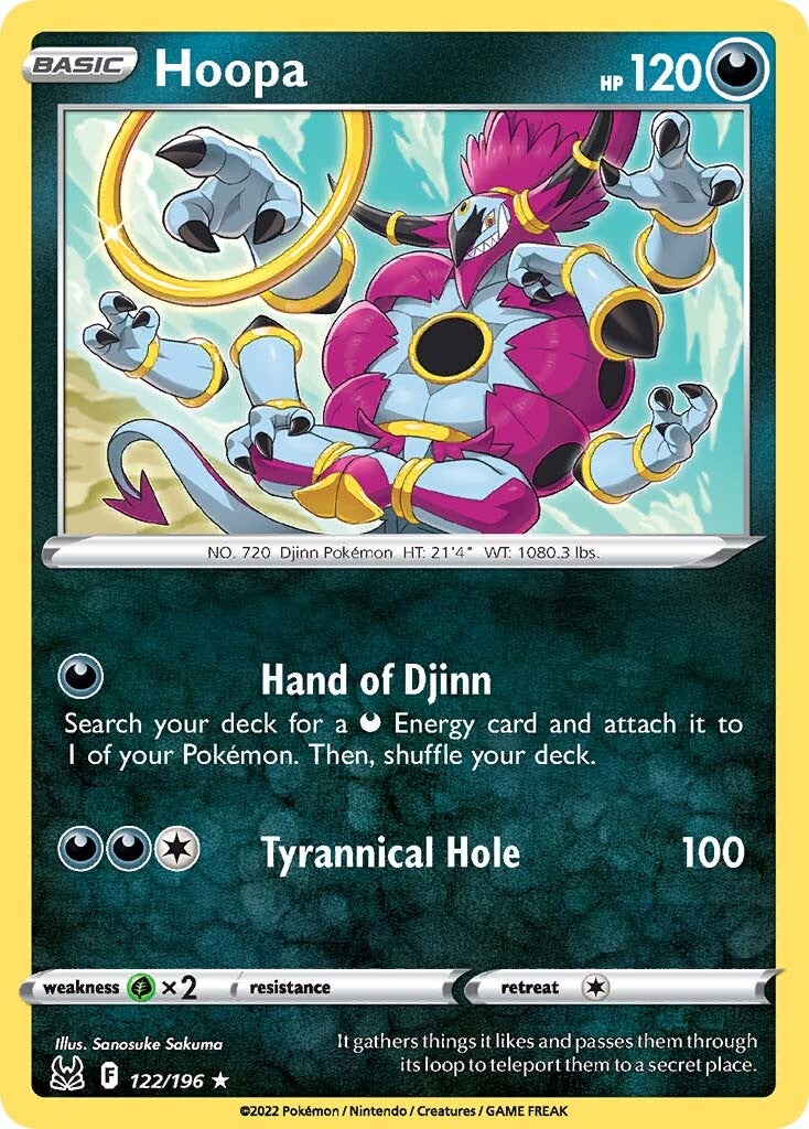 Hoopa (122/196) [Sword & Shield: Lost Origin] | Dragon's Lair Comics and Fantasy Houston TX