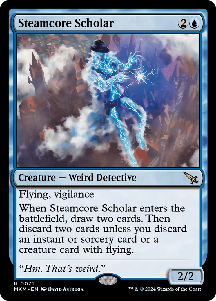 Steamcore Scholar [Murders at Karlov Manor] | Dragon's Lair Comics and Fantasy Houston TX