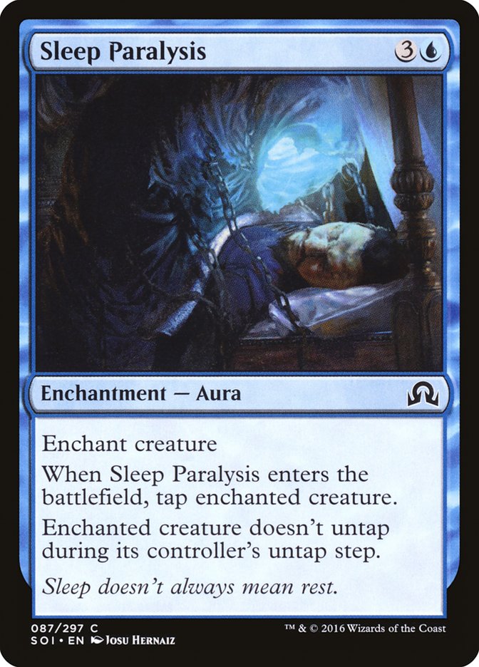 Sleep Paralysis [Shadows over Innistrad] | Dragon's Lair Comics and Fantasy Houston TX