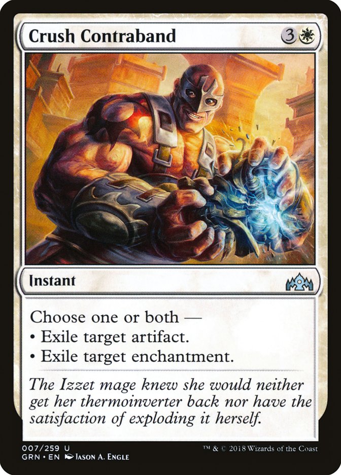 Crush Contraband [Guilds of Ravnica] | Dragon's Lair Comics and Fantasy Houston TX