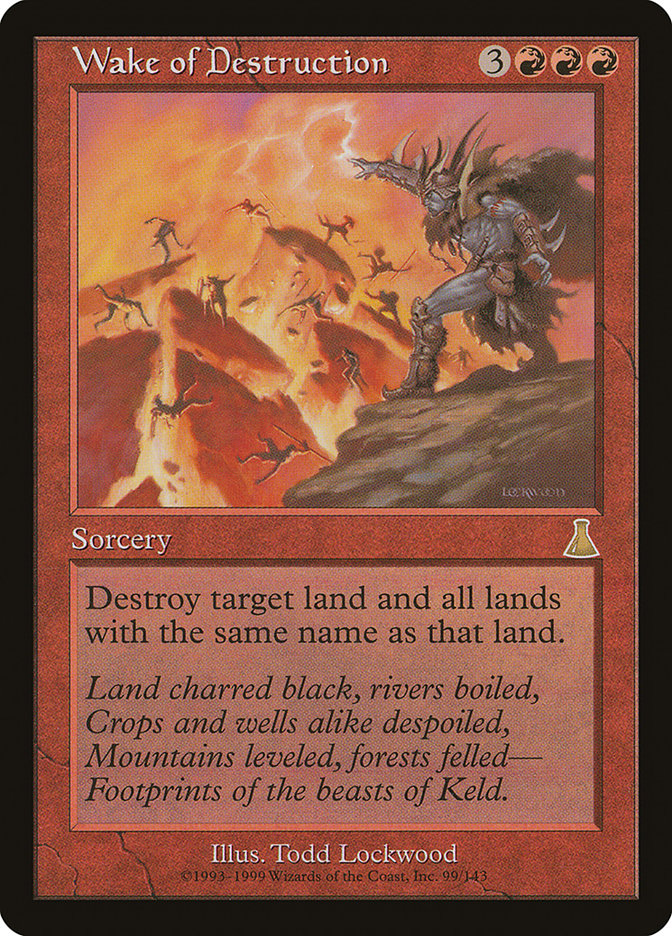 Wake of Destruction [Urza's Destiny] | Dragon's Lair Comics and Fantasy Houston TX