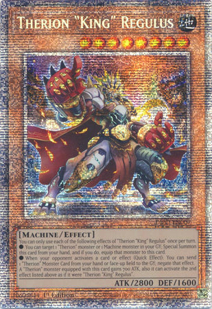 Therion King Regulus [DIFO-EN007] Starlight Rare | Dragon's Lair Comics and Fantasy Houston TX