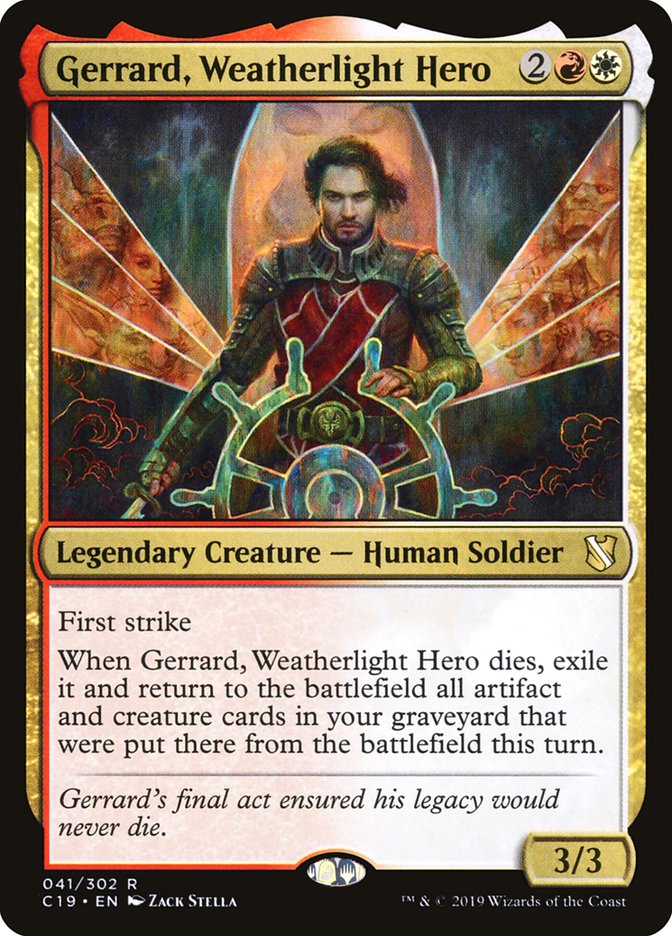 Gerrard, Weatherlight Hero [Commander 2019] | Dragon's Lair Comics and Fantasy Houston TX
