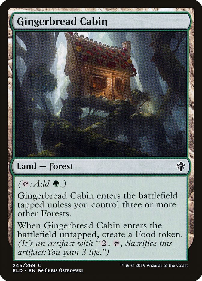 Gingerbread Cabin [Throne of Eldraine] | Dragon's Lair Comics and Fantasy Houston TX