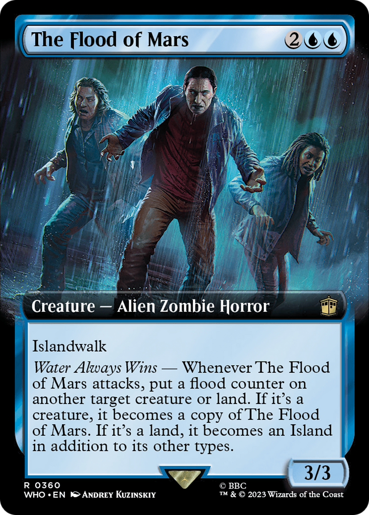 The Flood of Mars (Extended Art) [Doctor Who] | Dragon's Lair Comics and Fantasy Houston TX