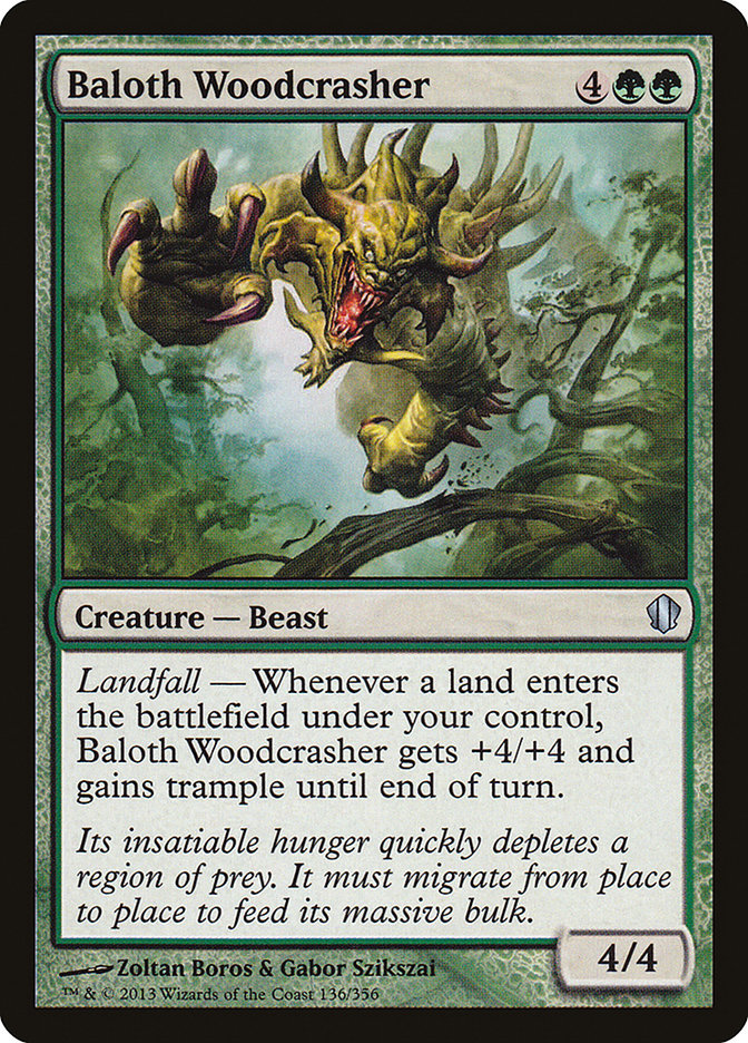 Baloth Woodcrasher [Commander 2013] | Dragon's Lair Comics and Fantasy Houston TX