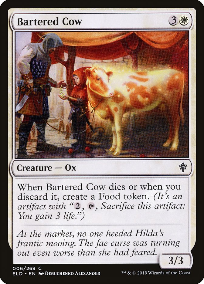 Bartered Cow [Throne of Eldraine] | Dragon's Lair Comics and Fantasy Houston TX
