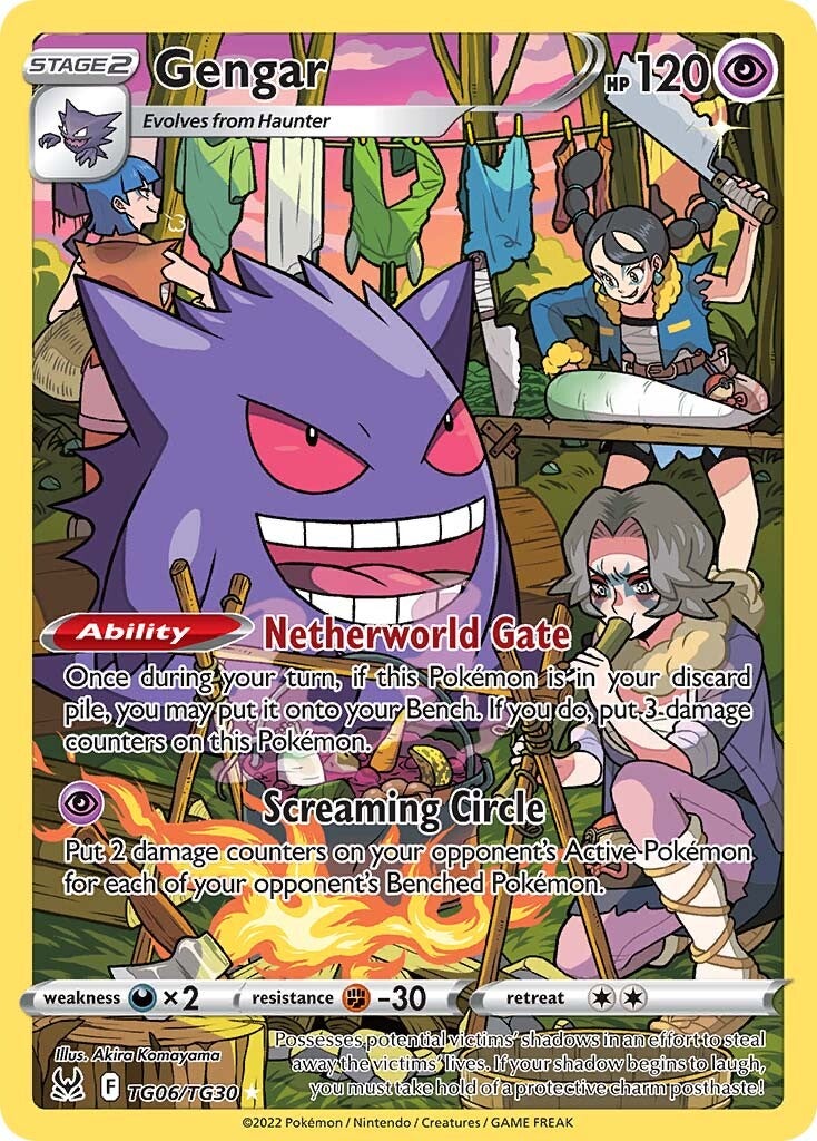 Gengar (TG06/TG30) [Sword & Shield: Lost Origin] | Dragon's Lair Comics and Fantasy Houston TX