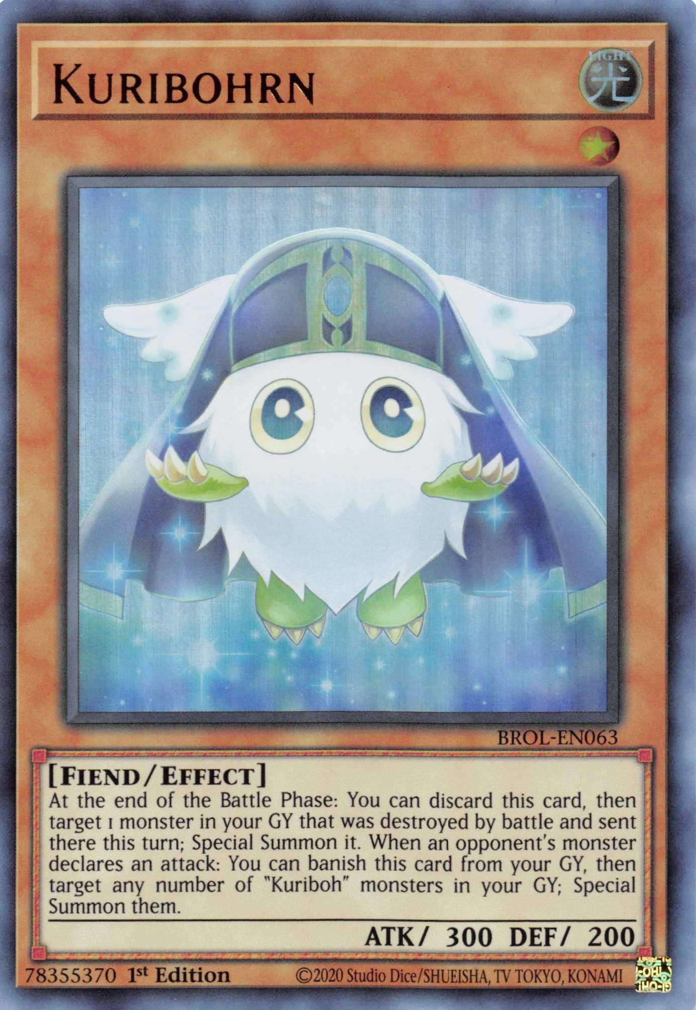 Kuribohrn [BROL-EN063] Ultra Rare | Dragon's Lair Comics and Fantasy Houston TX